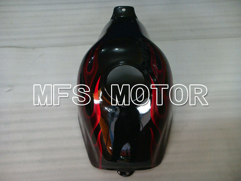 Honda CBR600 F2 1991-1994 ABS Fairing - Flame - Black Red - MFS3111