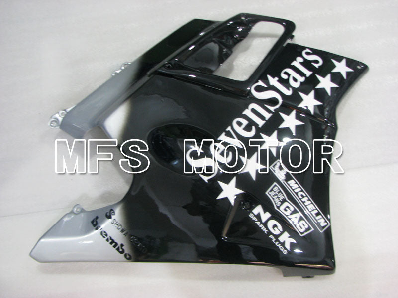 Honda CBR600 F2 1991-1994 ABS Fairing - SevenStars - Black Silver - MFS3116