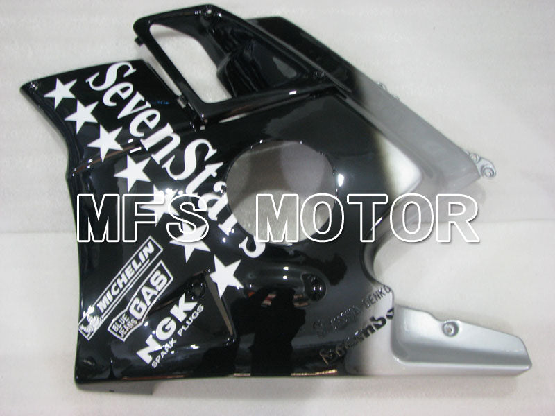 Honda CBR600 F2 1991-1994 ABS Fairing - SevenStars - Black Silver - MFS3116