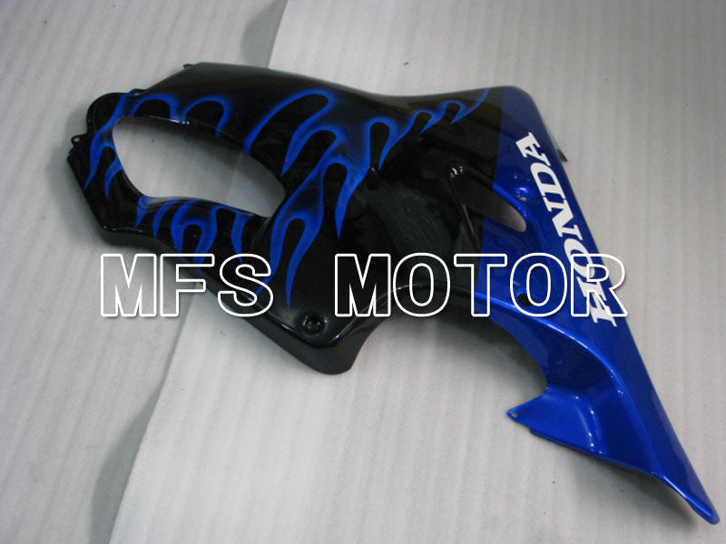 Honda CBR600 F4 1999-2000 Injection ABS Fairing - Flame - Black Blue - MFS3124