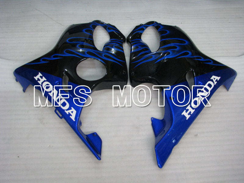 Honda CBR600 F4 1999-2000 Injection ABS Fairing - Flame - Black Blue - MFS3124