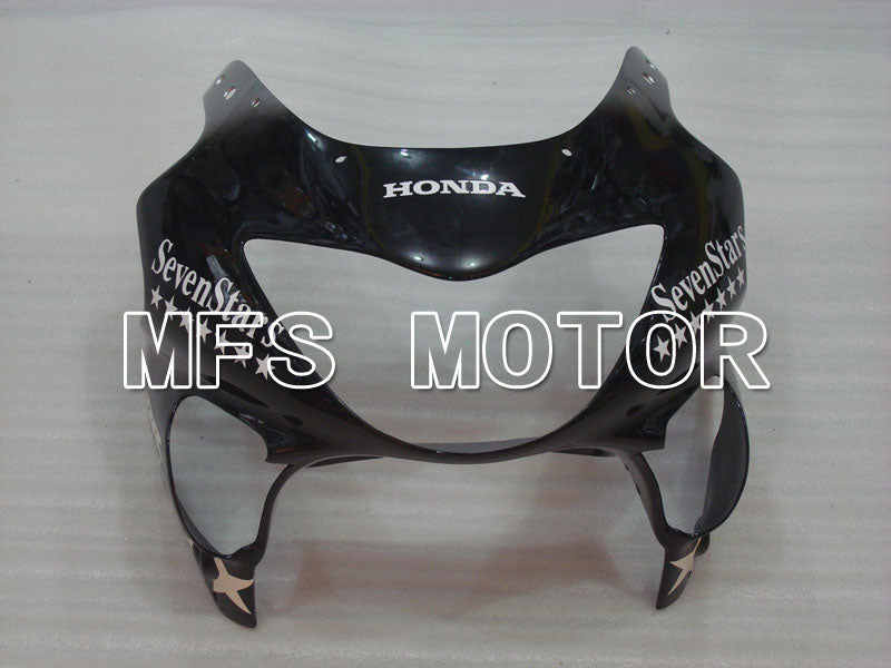 Honda CBR600 F4 1999-2000 Injection ABS Fairing - SevenStars - Black Silver - MFS3138