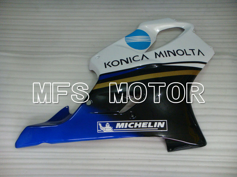 Honda CBR600 F4i 2001-2003 Injection ABS Fairing - Konica Minolta - Black White - MFS3147