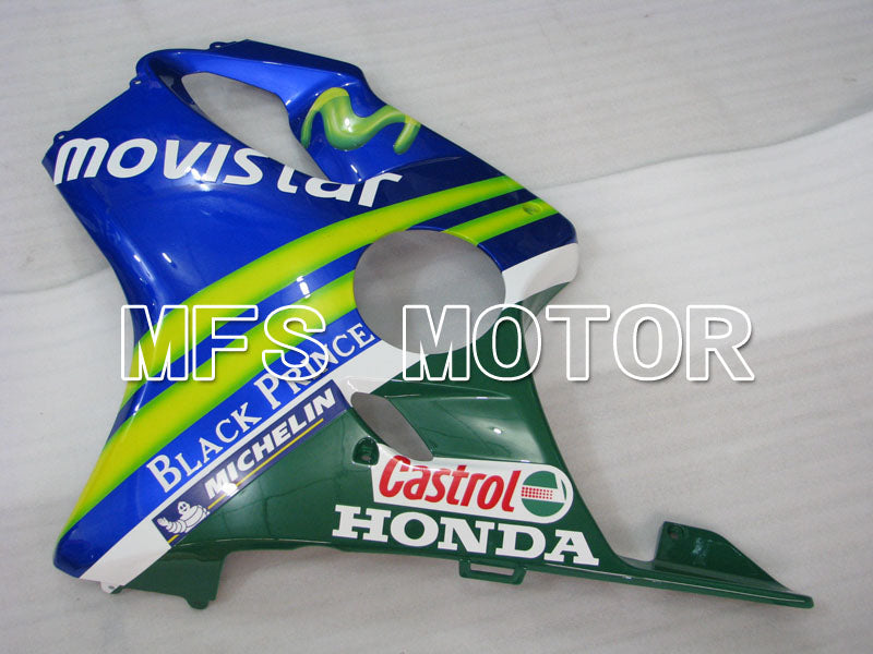 Honda CBR600 F4i 2001-2003 Injection ABS Fairing - Movistar - Blue - MFS3148