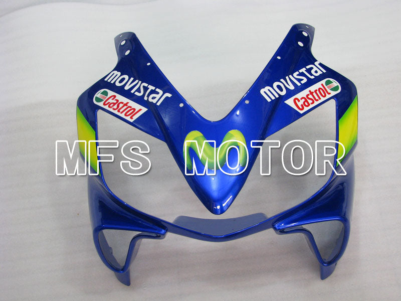 Honda CBR600 F4i 2001-2003 Injection ABS Fairing - Movistar - Blue - MFS3148