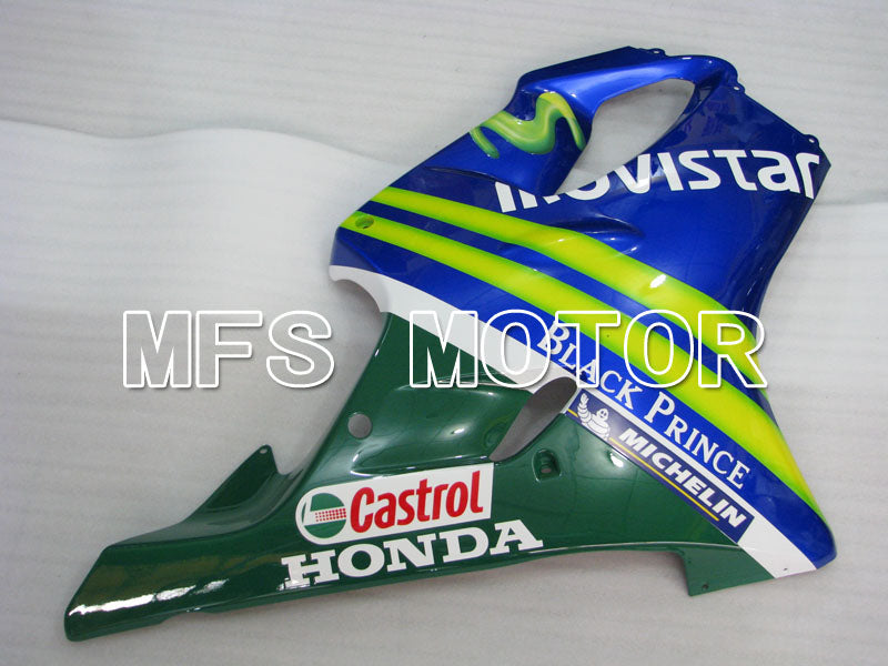 Honda CBR600 F4i 2001-2003 Injection ABS Fairing - Movistar - Blue - MFS3148