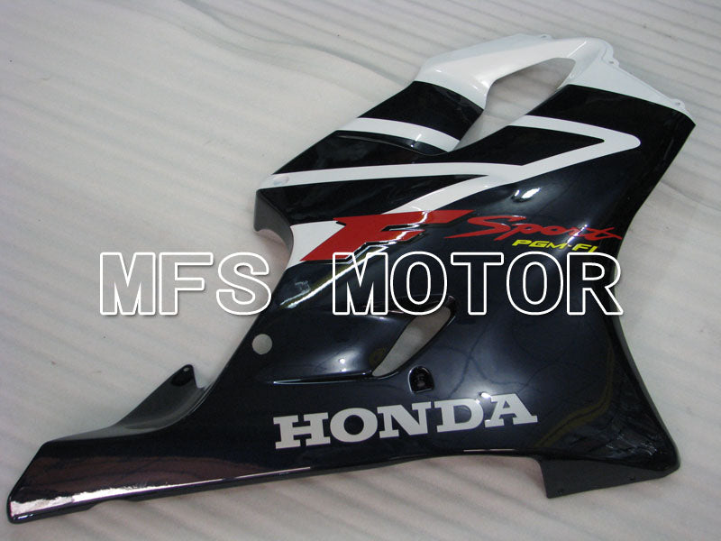 Carénage ABS injecté Honda CBR600 F4i 2001-2003 - Style usine - Noir Blanc - MFS3153