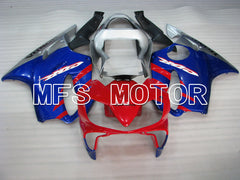 Honda CBR600 F4i 2001-2003 Injection ABS Fairing - Factory Style - Blue Red Silver - MFS3157