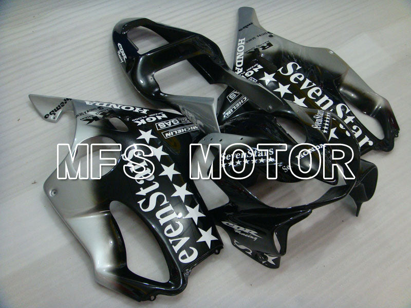 Honda CBR600 F4i 2001-2003 Injection ABS Fairing - SevenStars - Black Silver - MFS3163