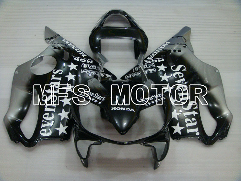 Honda CBR600 F4i 2001-2003 Injection ABS Fairing - SevenStars - Black Silver - MFS3163