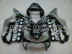Honda CBR600 F4i 2001-2003 Injection ABS Fairing - SevenStars - Black Silver - MFS3163