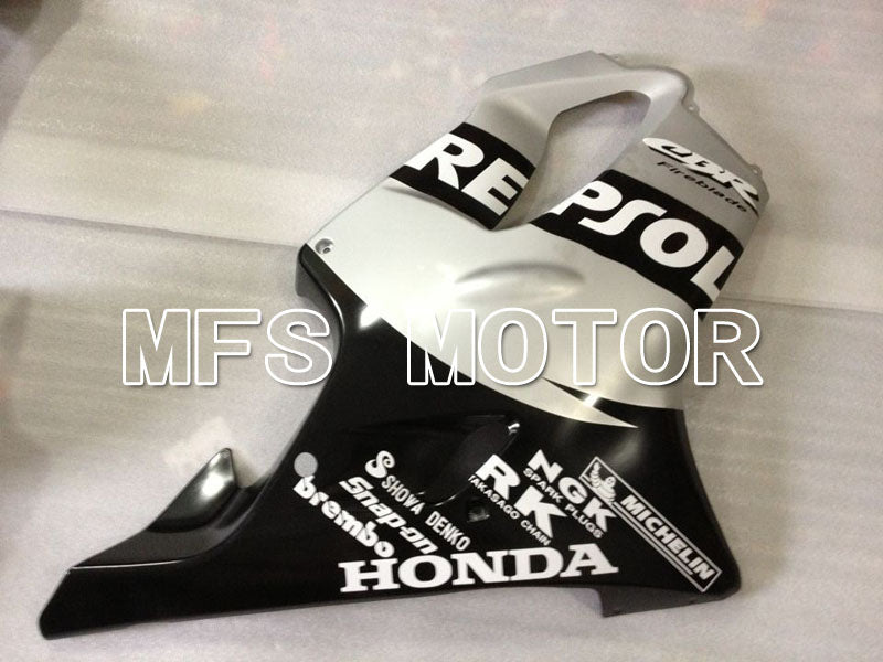 Honda CBR600 F4i 2001-2003 Injection ABS Fairing - Repsol - Black Silver - MFS3165