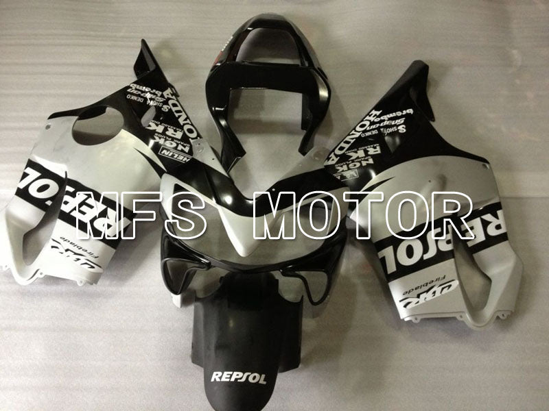Honda CBR600 F4i 2001-2003 Injection ABS Fairing - Repsol - Black Silver - MFS3165