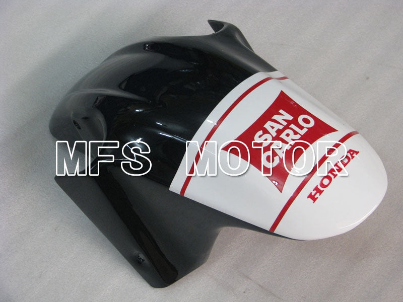 Honda CBR600 F4i 2001-2003 Injection ABS Fairing - San Carlo - Black White - MFS3168