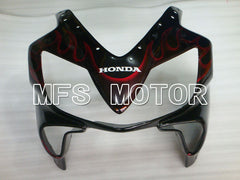 Honda CBR600 F4i 2001-2003 Injection ABS Fairing - Flame - Black Red - MFS3173