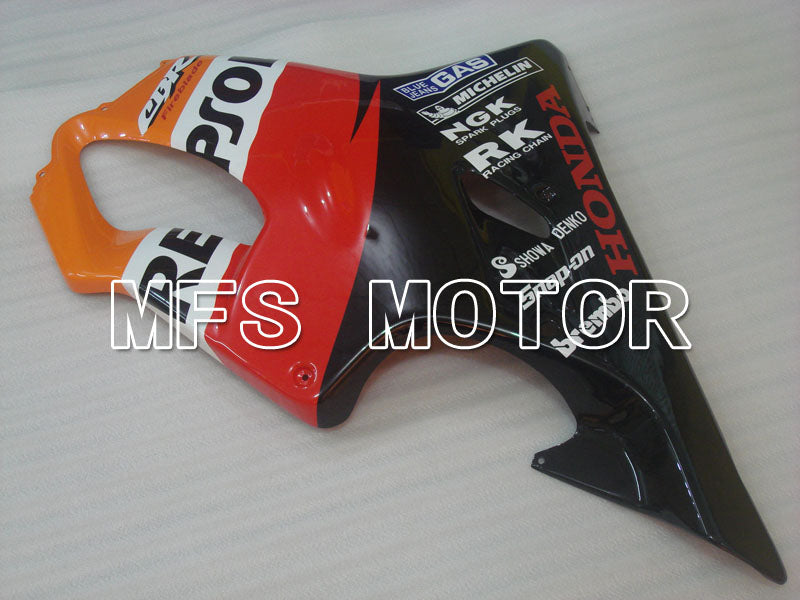 Honda CBR600 F4i 2001-2003 Injection ABS Fairing - Repsol - Black Orange Red - MFS3178