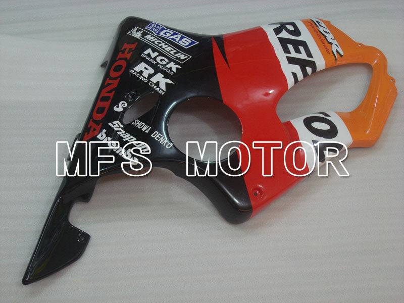 Honda CBR600 F4i 2001-2003 Injection ABS Fairing - Repsol - Black Orange Red - MFS3178