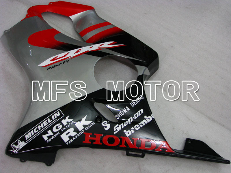 Honda CBR600 F4i 2004-2007 Injection ABS Fairing - Factory Style - Black Red Silver - MFS3183