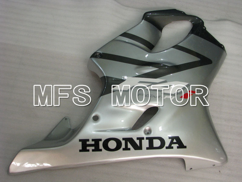 Carénage ABS injecté Honda CBR600 F4i 2004-2007 - Style usine - Noir Argent - MFS3196