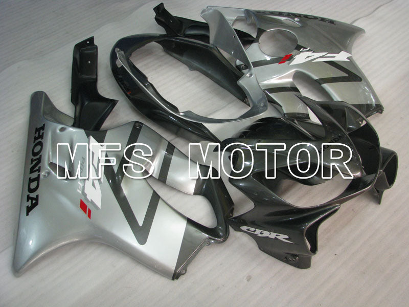 Carénage ABS injecté Honda CBR600 F4i 2004-2007 - Style usine - Noir Argent - MFS3196