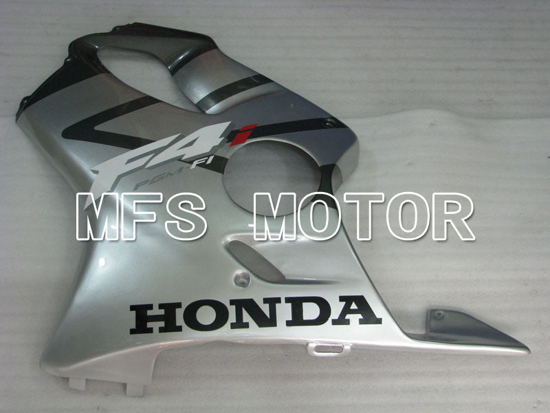 Carénage ABS injecté Honda CBR600 F4i 2004-2007 - Style usine - Noir Argent - MFS3196