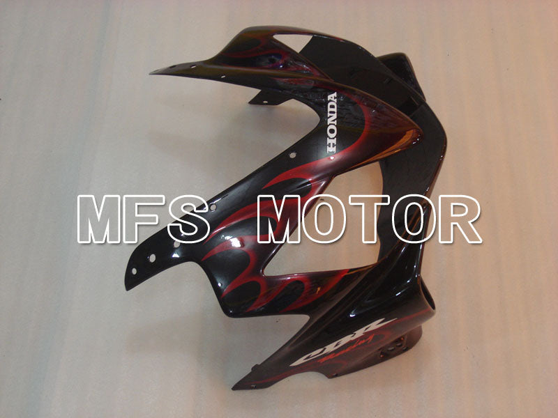 Honda CBR600 F4i 2004-2007 Injection ABS verkleidung - Flamme - Schwarz Rot - MFS3197