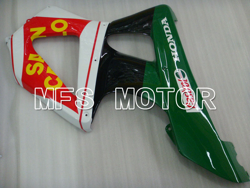 Honda CBR900RR 929 2000-2001 Injection ABS Fairing - San Carlo - Green White - MFS3212