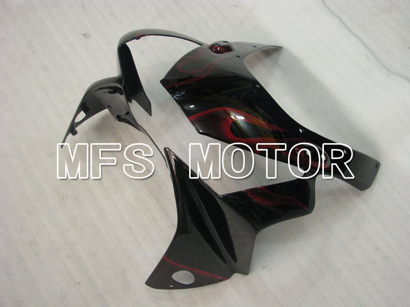 Honda CBR900RR 954 2002-2003 Injection ABS Fairing - Flame - Black Red - MFS3226