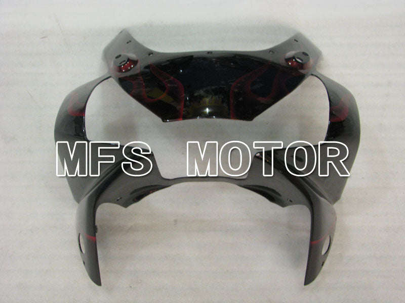 Honda CBR900RR 954 2002-2003 Injection ABS Fairing - Flame - Black Red - MFS3226