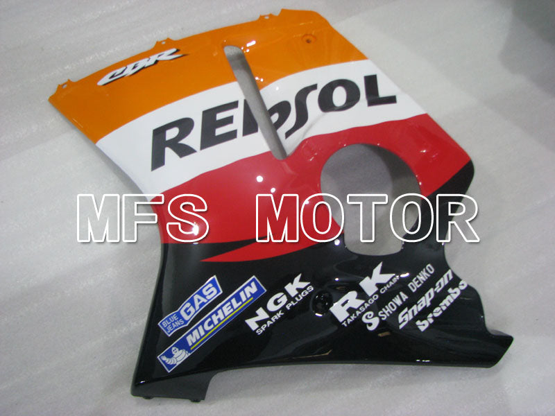 Carénage ABS injecté Honda CBR1100XX 1996-2007 - Repsol - Noir Orange Rouge - MFS3243
