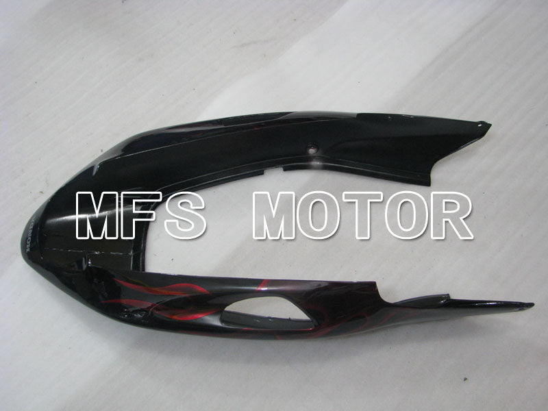 Carénage ABS injecté Honda CBR1100XX 1996-2007 - Flamme - Noir Rouge - MFS3245