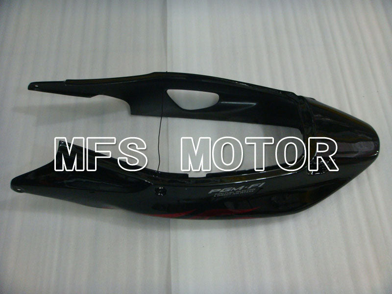 Carénage ABS injecté Honda CBR1100XX 1996-2007 - Flamme - Noir Rouge - MFS3247