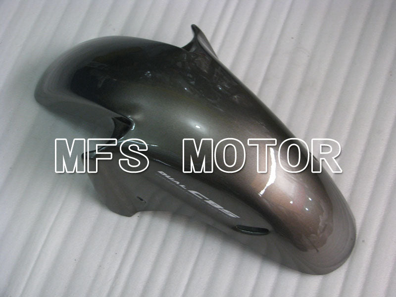 Carénage ABS injecté Honda CBR1100XX 1996-2007 - Flamme - Noir Gris - MFS3248