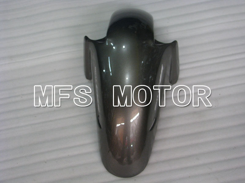 Carénage ABS injecté Honda CBR1100XX 1996-2007 - Flamme - Noir Gris - MFS3248
