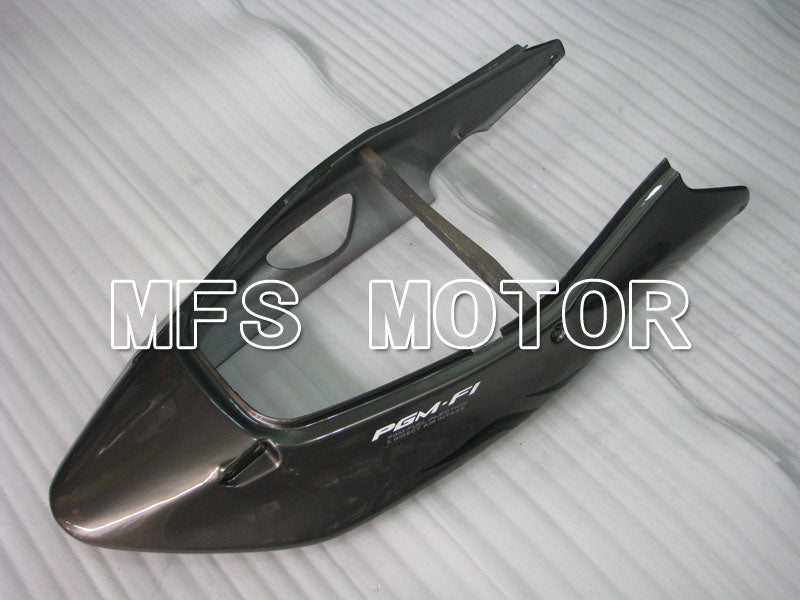 Carénage ABS injecté Honda CBR1100XX 1996-2007 - Flamme - Noir Gris - MFS3248