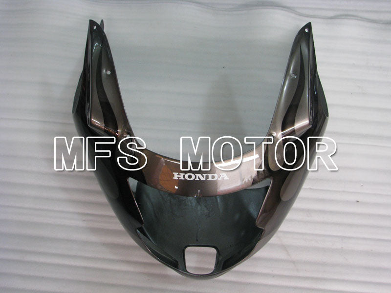 Carénage ABS injecté Honda CBR1100XX 1996-2007 - Flamme - Noir Gris - MFS3248