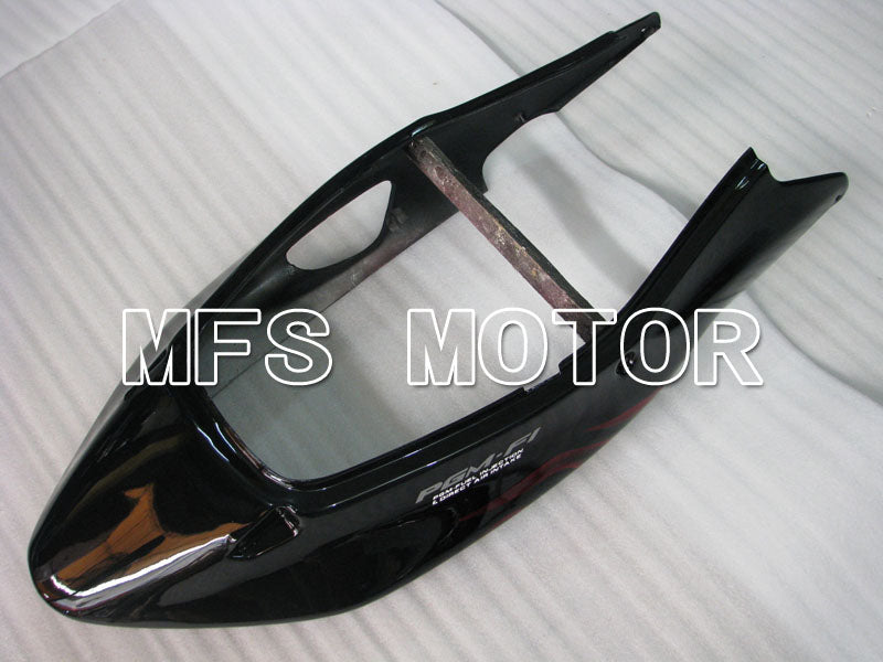 Carénage ABS injecté Honda CBR1100XX 1996-2007 - Flamme - Noir Rouge - MFS3249