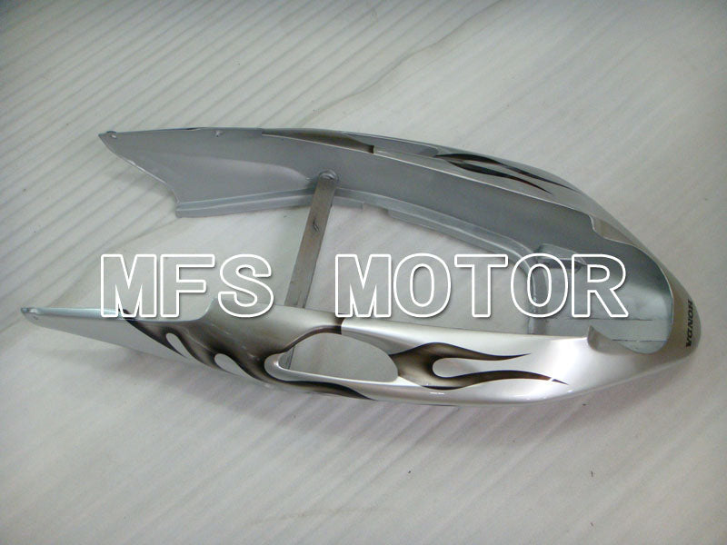 Honda CBR1100XX 1996-2007 Injection ABS verkleidung - Flamme - Silber - MFS3250