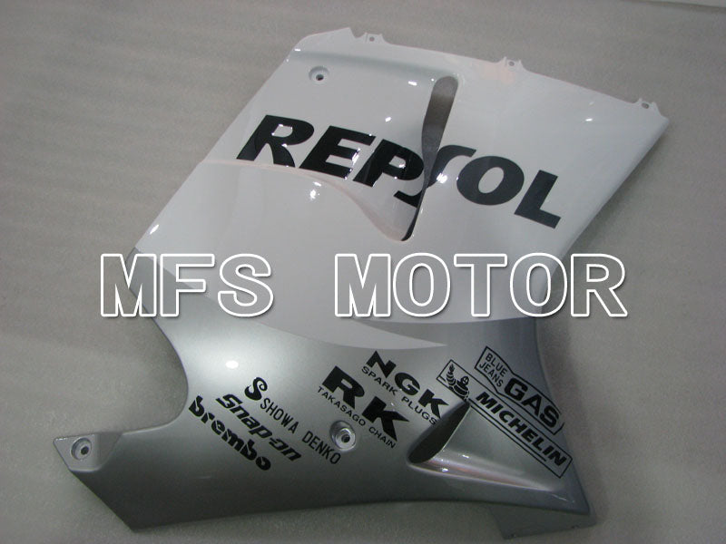 Honda CBR1100XX 1996-2007 Injection ABS verkleidung - Repsol - Weiß Silber - MFS3259