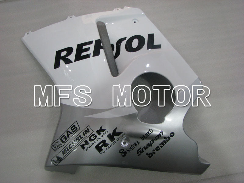 Honda CBR1100XX 1996-2007 Injection ABS verkleidung - Repsol - Weiß Silber - MFS3259