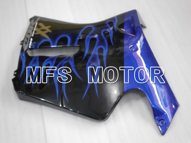 Honda CBR1100XX 1996-2007 Injection ABS Fairing - Flame - Black Blue - MFS3261