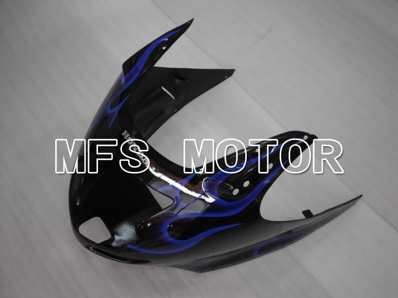 Honda CBR1100XX 1996-2007 Injection ABS Fairing - Flame - Black Blue - MFS3261