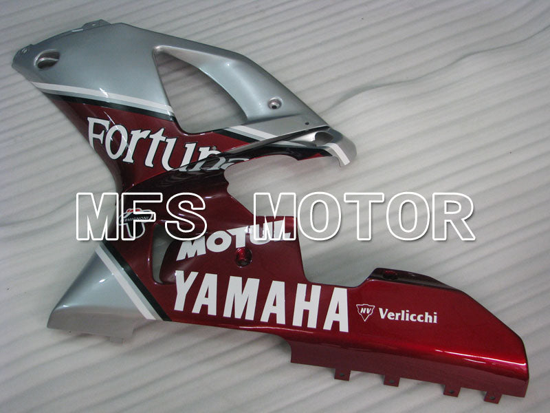 Yamaha YZF-R1 2000-2001 Injection ABS Fairing - Fortuna - Red Silver - MFS3283