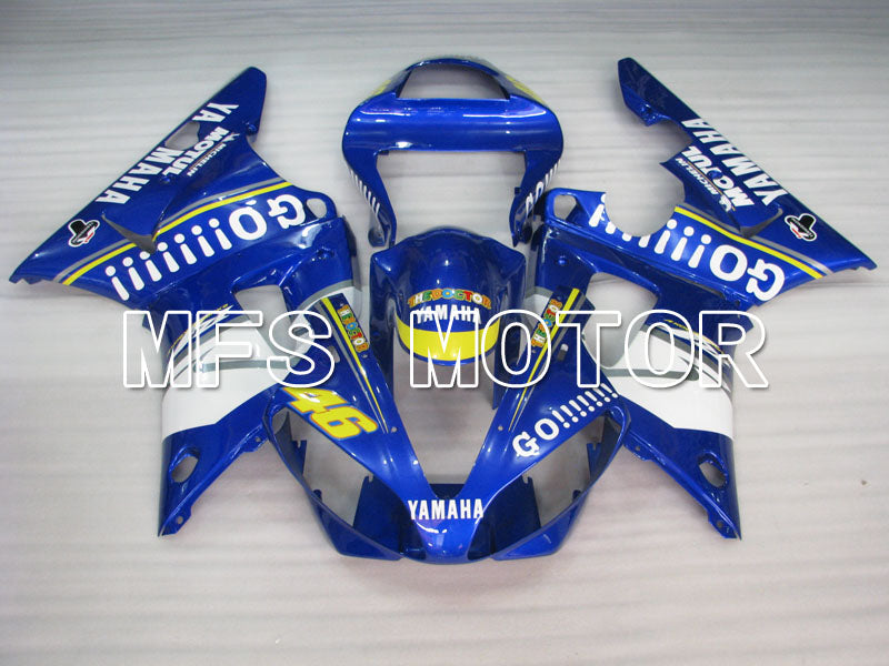 Carénage ABS injecté Yamaha YZF-R1 2000-2001 - GO!!!!!!! - Bleu - MFS3284