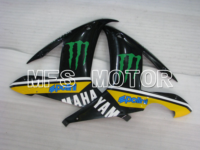 Yamaha YZF-R1 2002-2003 Injection ABS Fairing - Monster - Black Yellow - MFS3299
