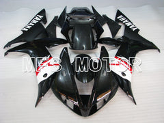 Yamaha YZF-R1 2002-2003 Injection ABS verkleidung - Factory Style - Schwarz Weiß - MFS3301
