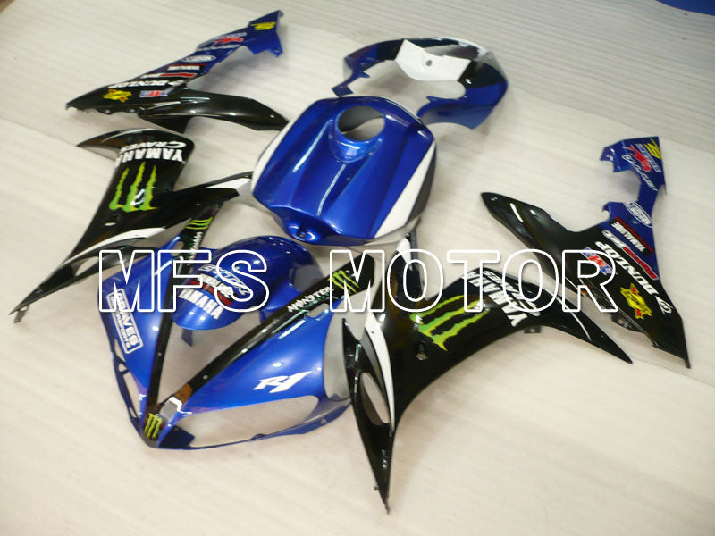 Yamaha YZF-R1 2004-2006 Injection ABS Fairing - Monster - Black Blue - MFS3313