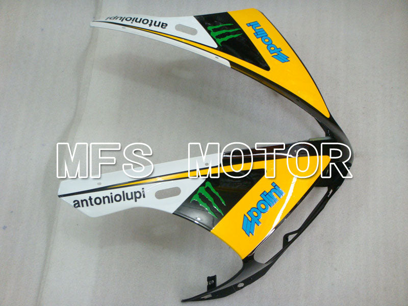 Yamaha YZF-R1 2004-2006 Injection ABS verkleidung - Monster - Schwarz Gelb - MFS3314