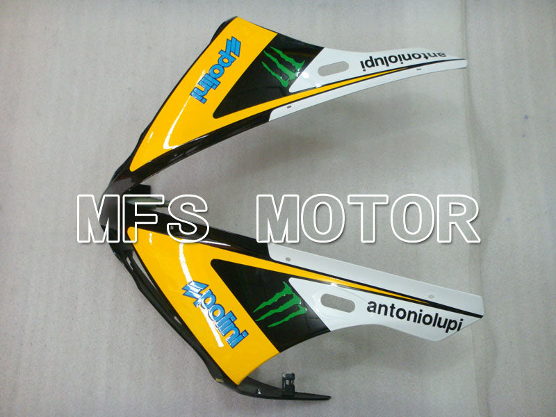 Yamaha YZF-R1 2004-2006 Injection ABS verkleidung - Monster - Schwarz Gelb - MFS3314
