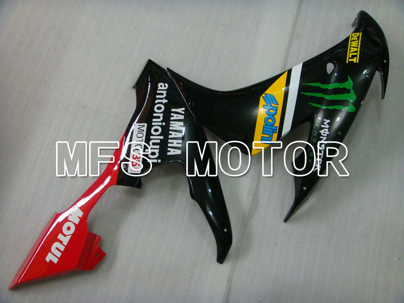 Yamaha YZF-R1 2004-2006 Injection ABS verkleidung - Monster - Schwarz Gelb - MFS3314